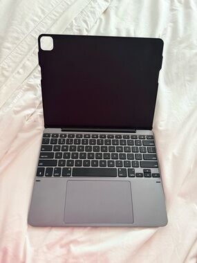 BRYDGE MAX+ 12.9”Tablet Keyboard Case in Space Gray and Black